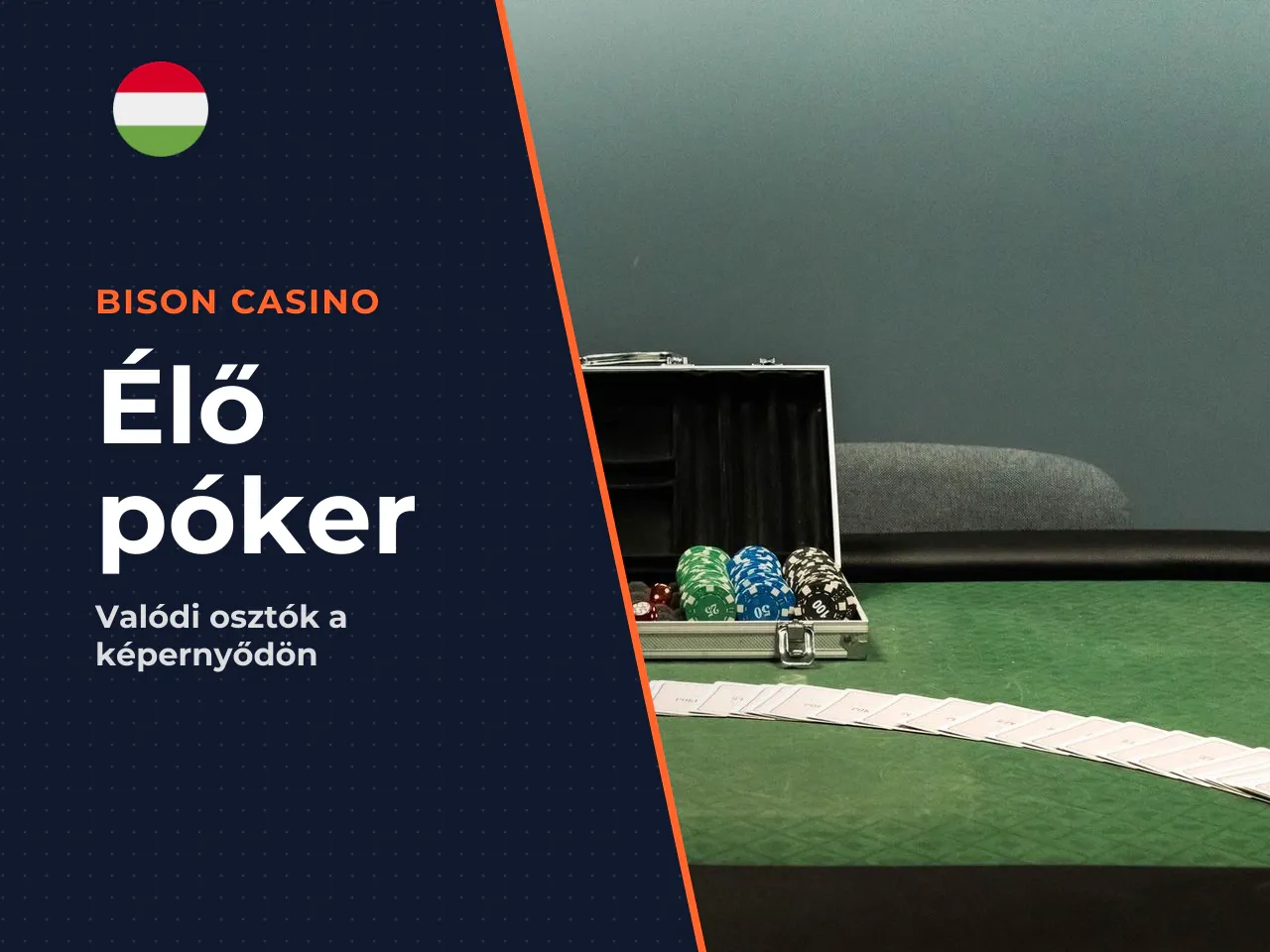Live dealer poker és live casino