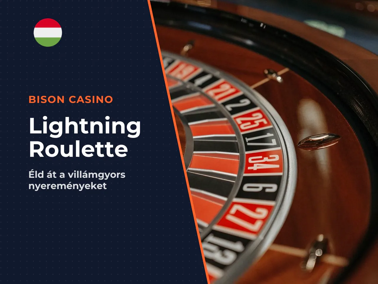 Lightning roulette és speciális asztalok. A
