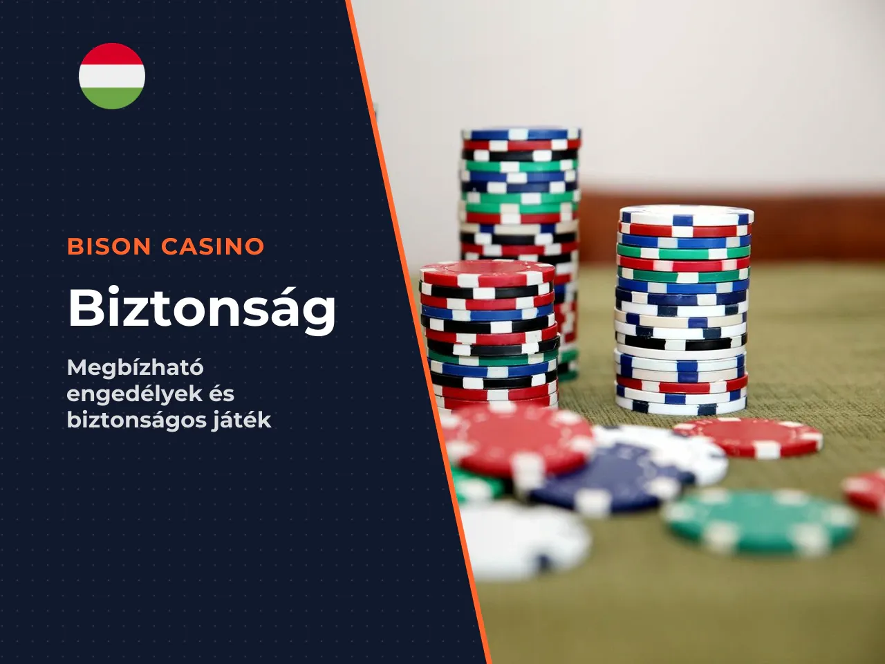 Bison Casino licenc és biztonság. A