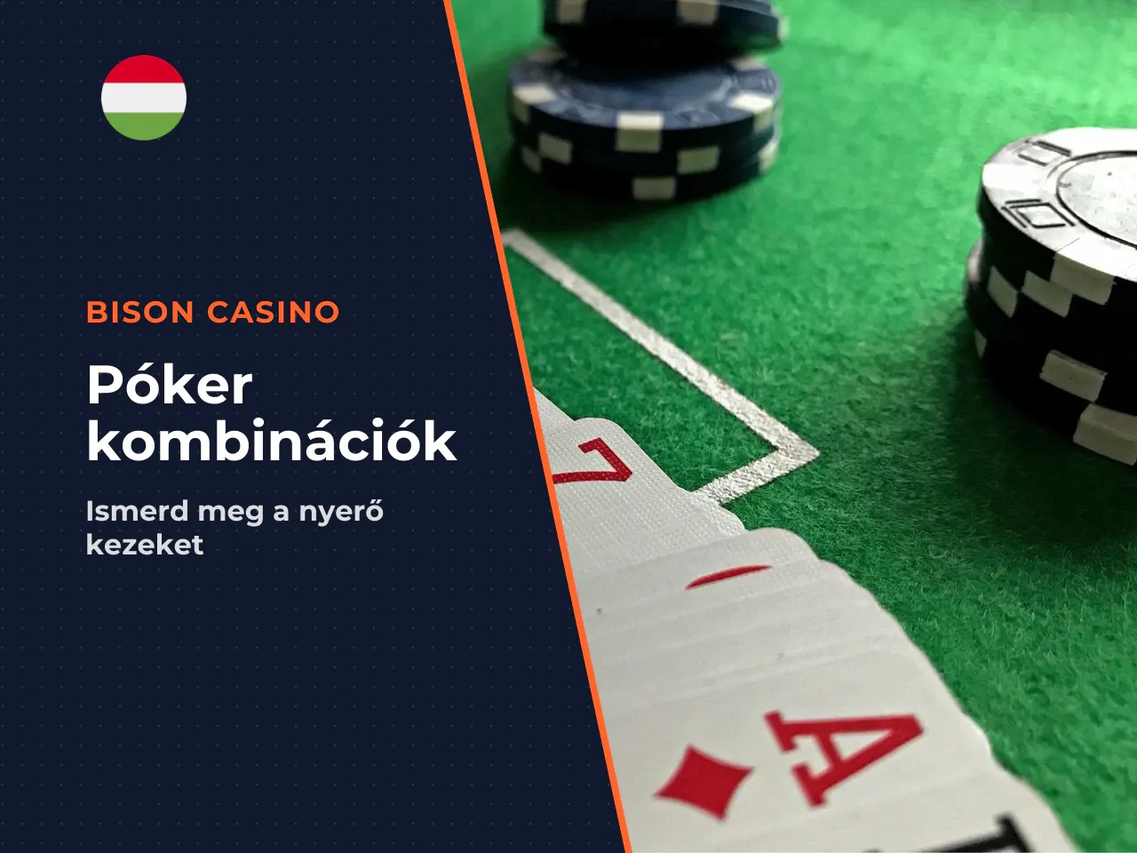 A 10 póker kézkombináció rangsora, a